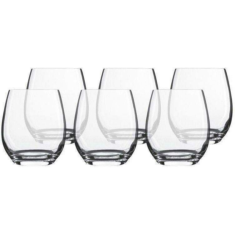 Luigi Bormioli Palace Water Glass, Set Of 6