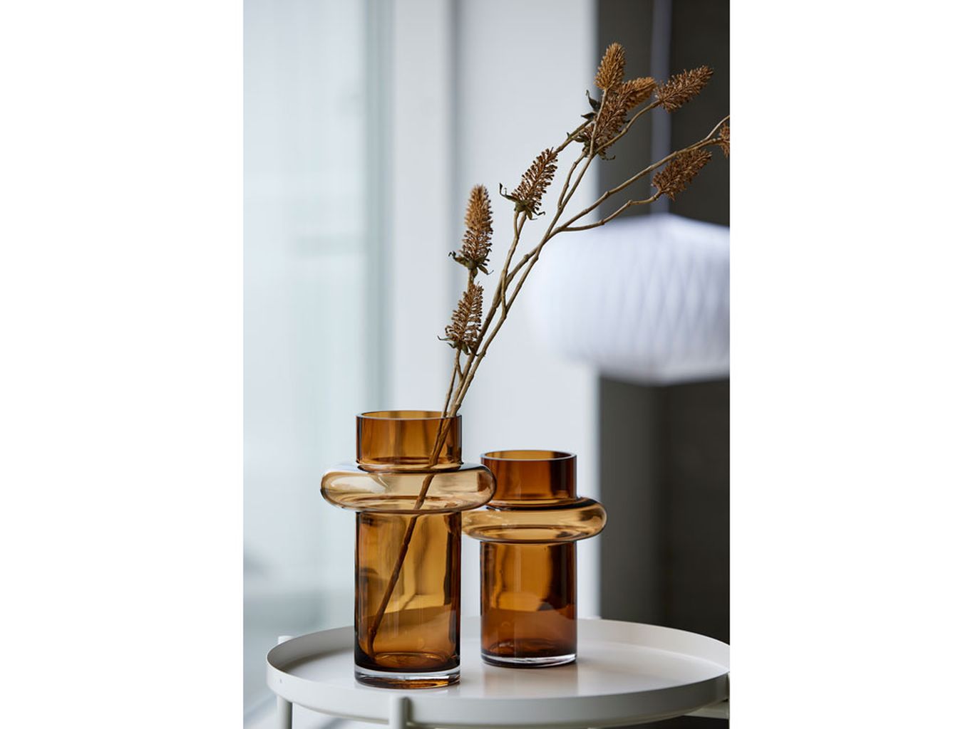 [product_category]-Lyngby Glas Tube Vase H: 20 Cm, Amber-Lyngby Glas-5722000235569-23556-LYN-3