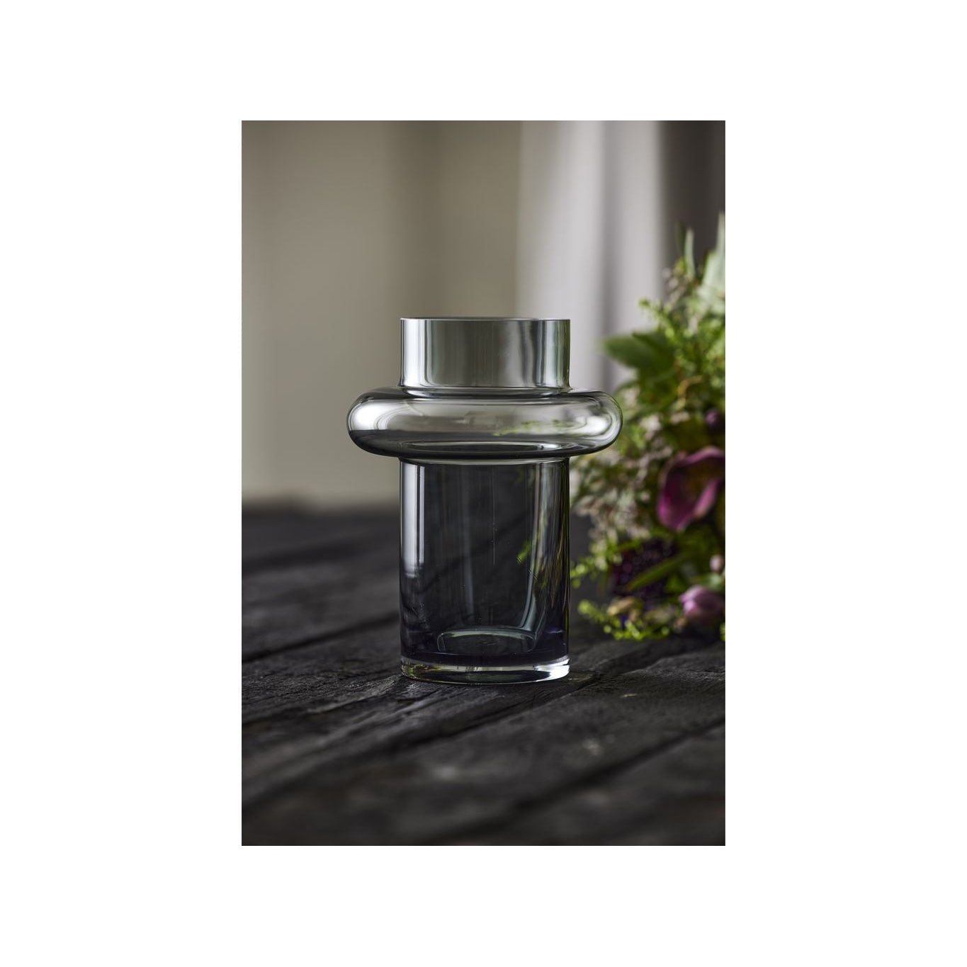 [product_category]-Lyngby Glas Tube Vase H: 20 Cm, Smoke-Lyngby Glas-5722000235705-23570-LYN-11