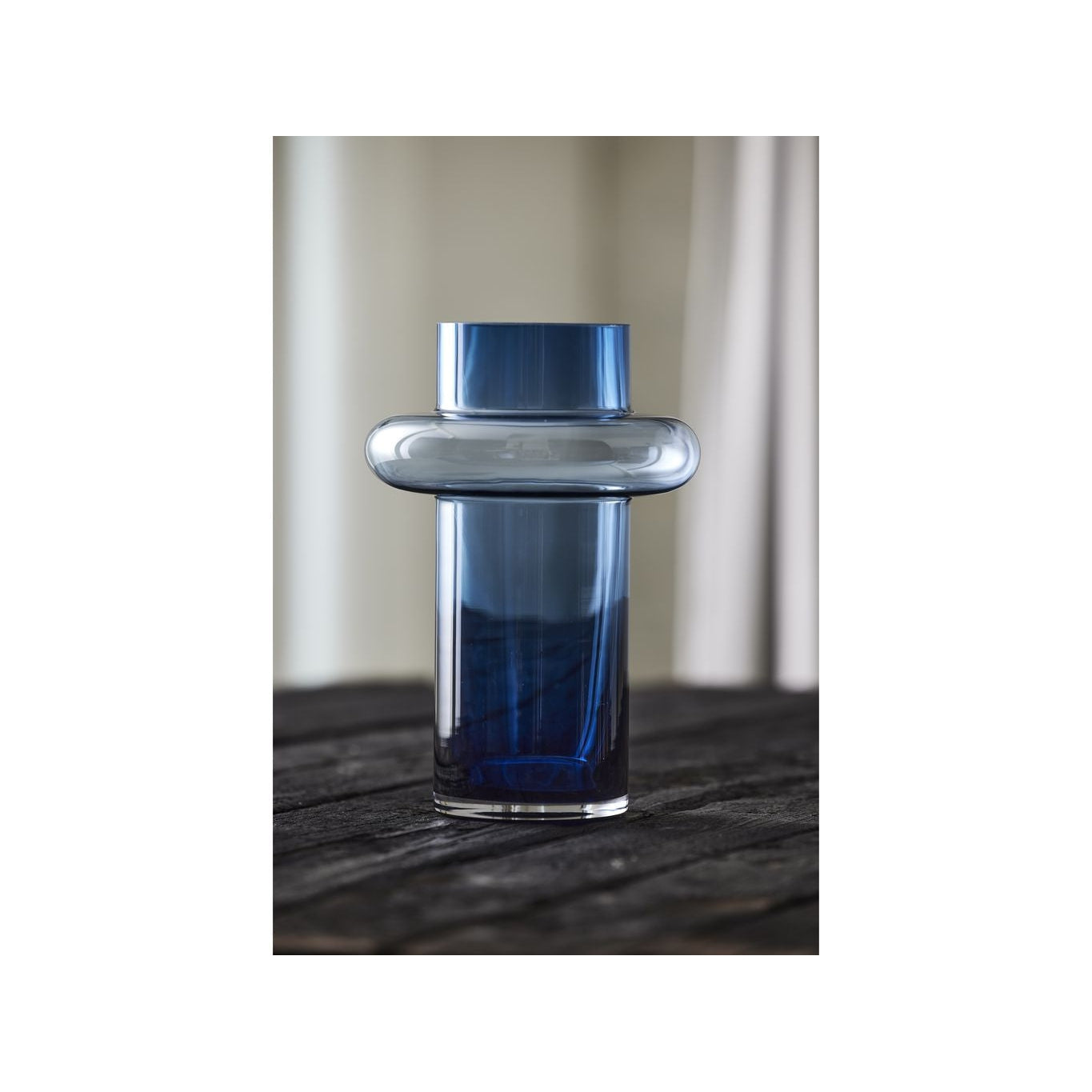 [product_category]-Lyngby Glas Tube Vase H: 30 Cm, Dark Blue-Lyngby Glas-5722000235538-23553-LYN-10