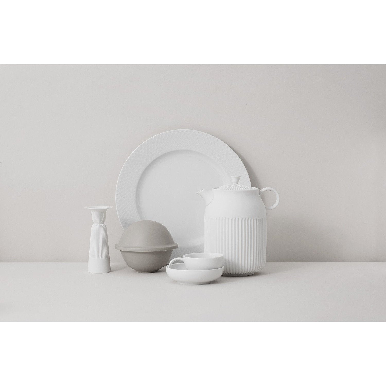 [product_category]-Lyngby Rhombe Plate White, 20cm-Lyngby Porcelæn-5711507238036-201226-LYN-3