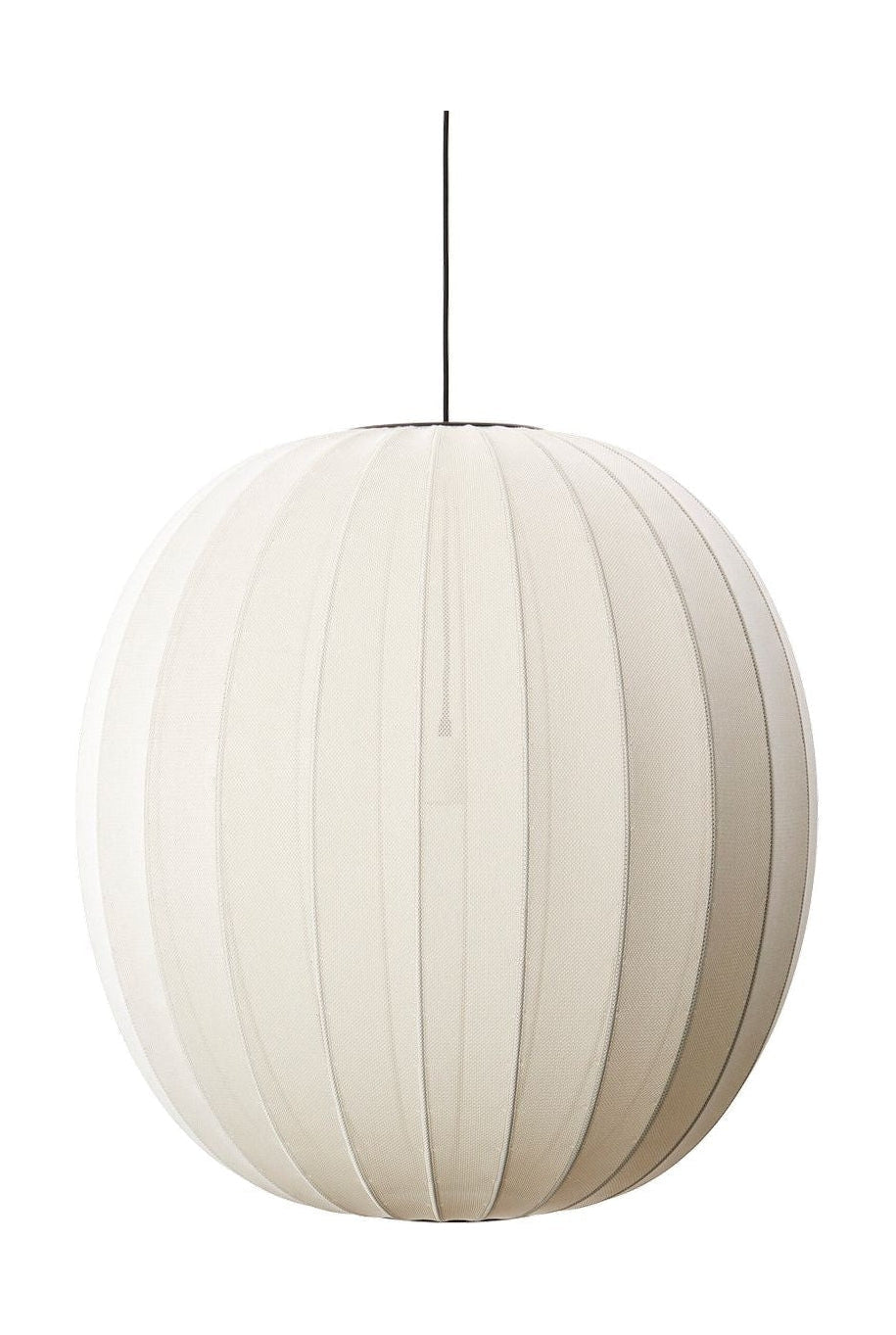 [product_category]-Made By Hand Knit Wit 75 Round Pendant Lamp, Pearl White-Made by Hand-5710780750082-KW75 PW-MAD-1