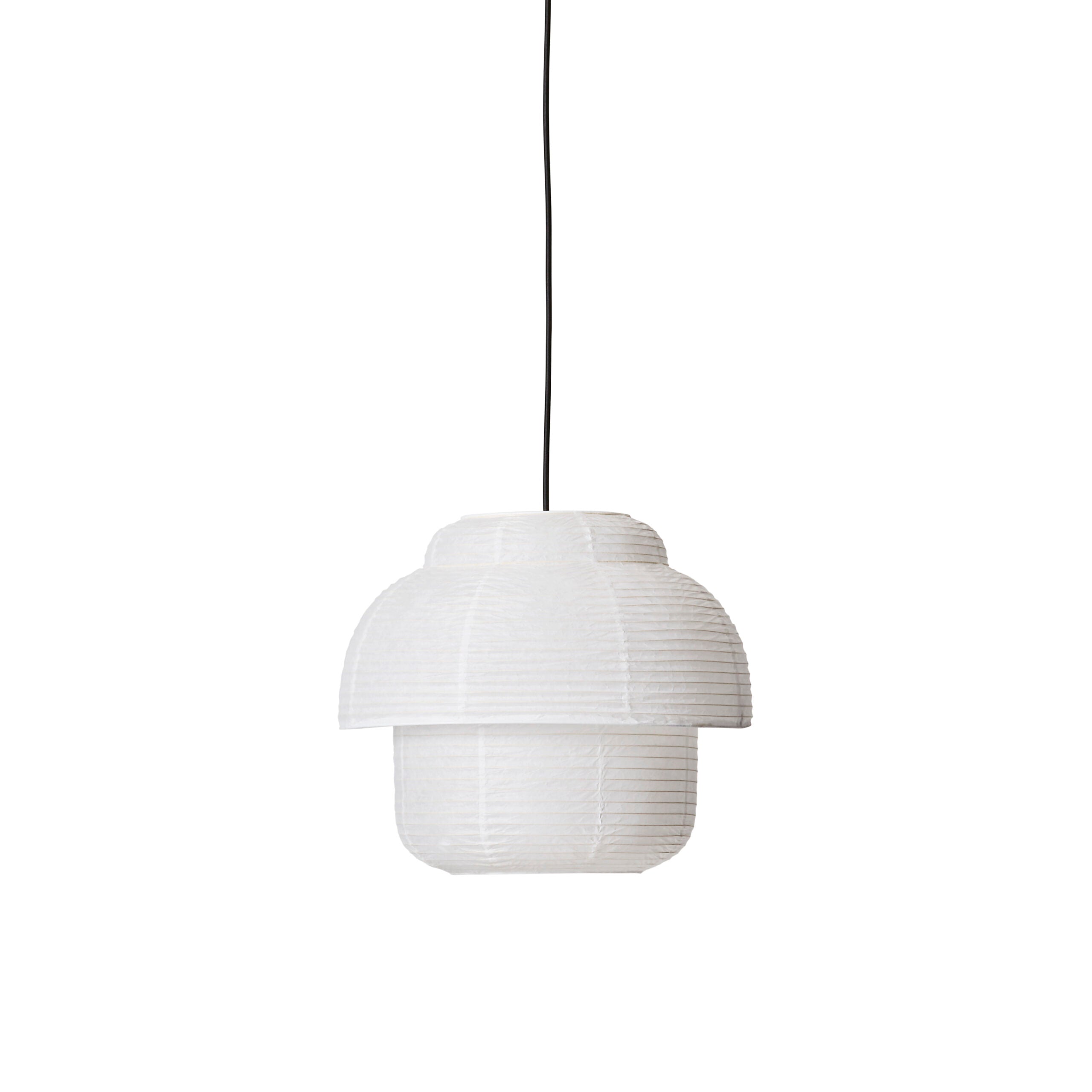 [product_category]-Made By Hand Papier Pendant ø40 Double, White-Made by Hand-5710780402042-PAP40D WH-MAD-1