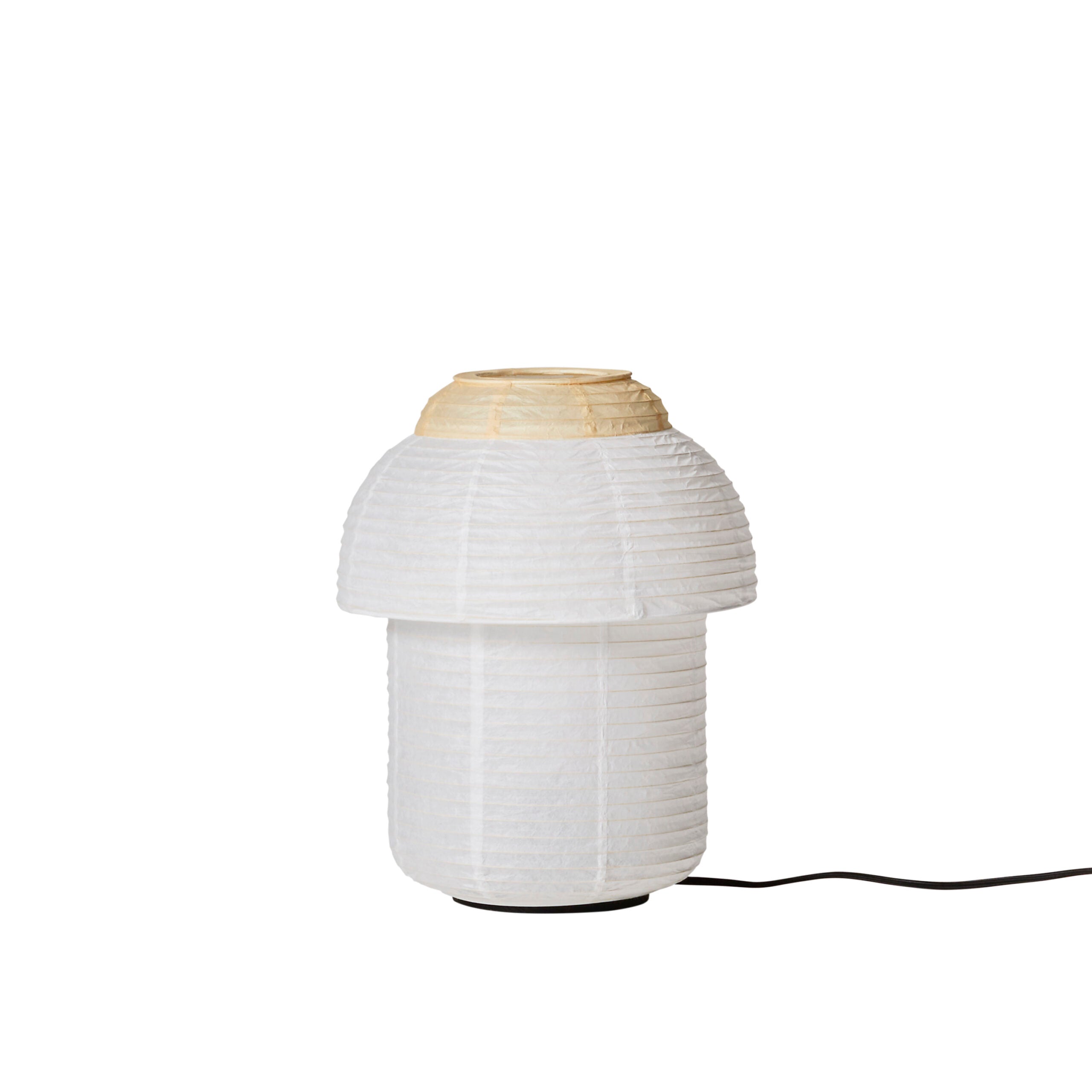 [product_category]-Made By Hand Papier Table Lamp ø30 Double Table, Soft Yellow-Made by Hand-5710780301055-PAP30D SY T-MAD-1