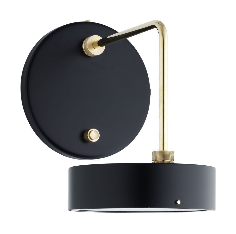 [product_category]-Made By Hand Petite Machine Wall Lamp H: 29, Black-Made by Hand-5710780162106-PMW 021DB-MAD-1