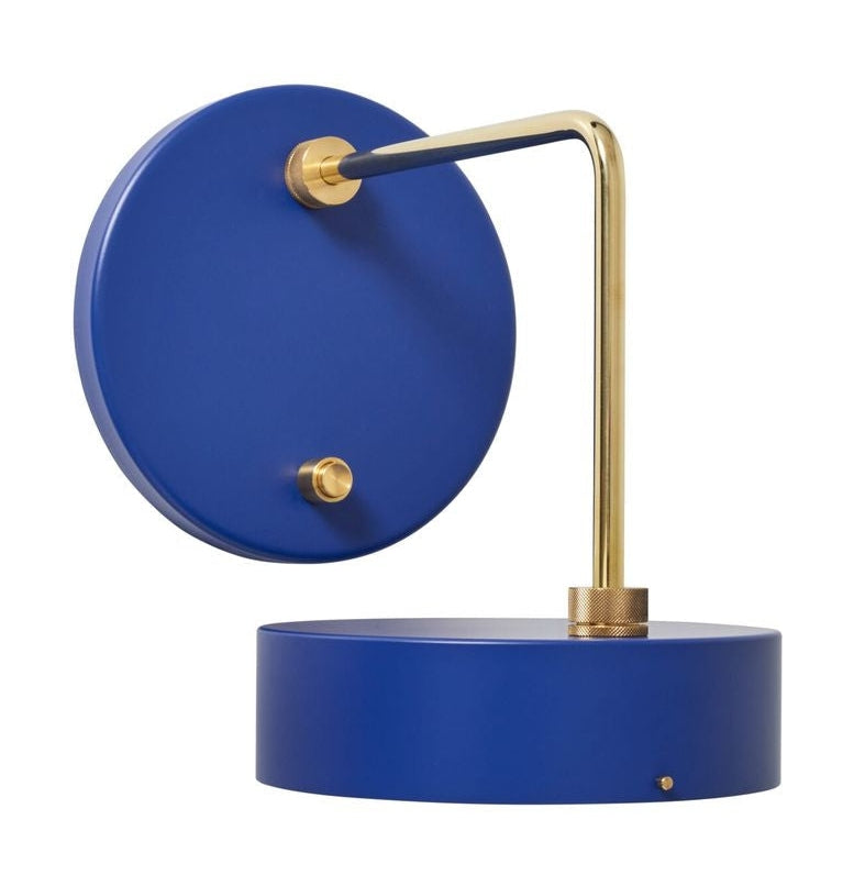 [product_category]-Made By Hand Petite Machine Wall Lamp H: 29, Royal Blue-Made by Hand-5710780162601-PMW 026RB-MAD-1