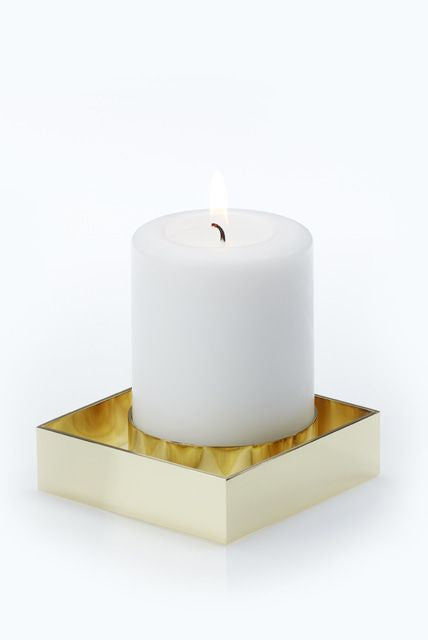 [product_category]-Malling Living Edge Block Candlestick, Brass Polished-Malling Living-0758890458530-800305-MAL-2