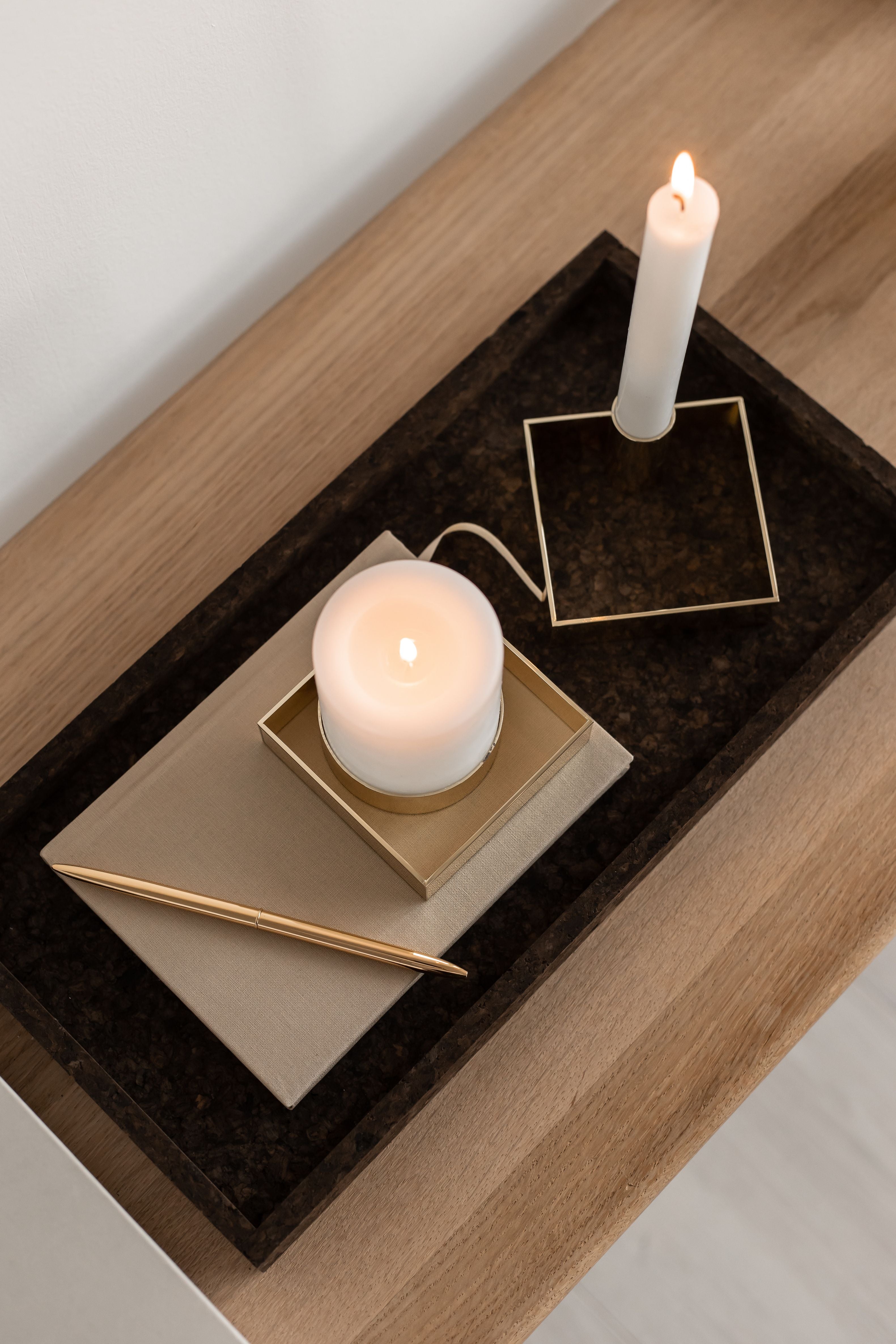 [product_category]-Malling Living Edge Block Candlestick, Brass Polished-Malling Living-0758890458530-800305-MAL-7