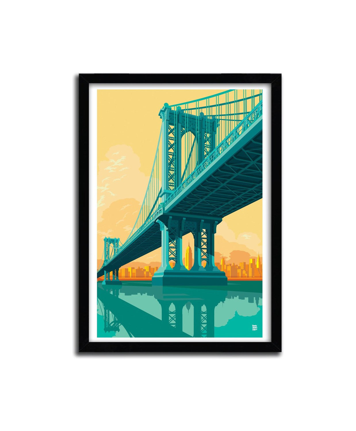 Manhattan Bridge York av Remko Heemskerk