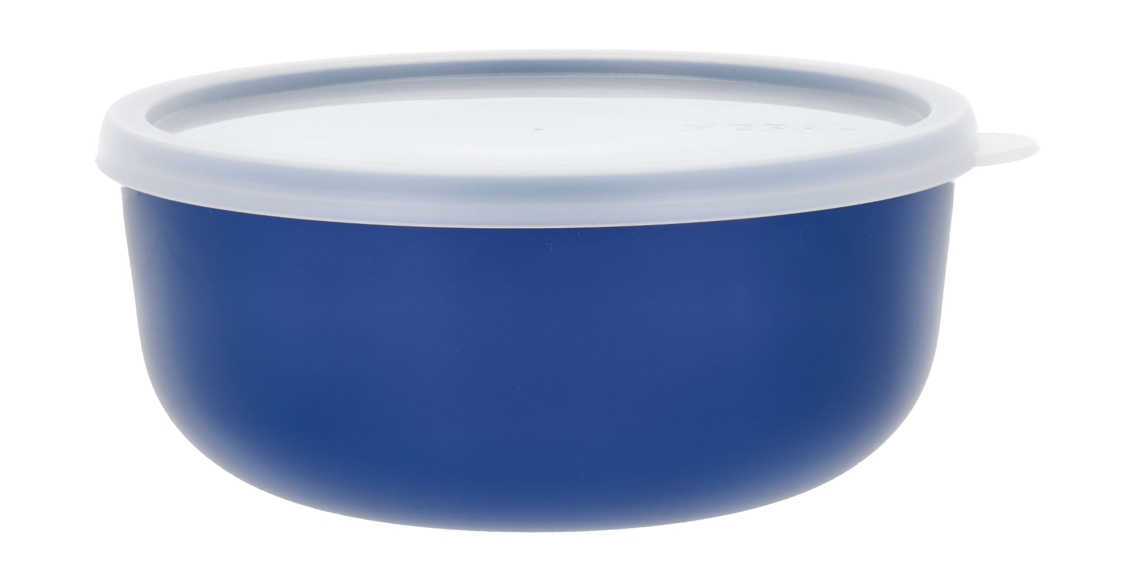 Mépal Lumina Bowl avec couvercle 1,5 L, bleu vif