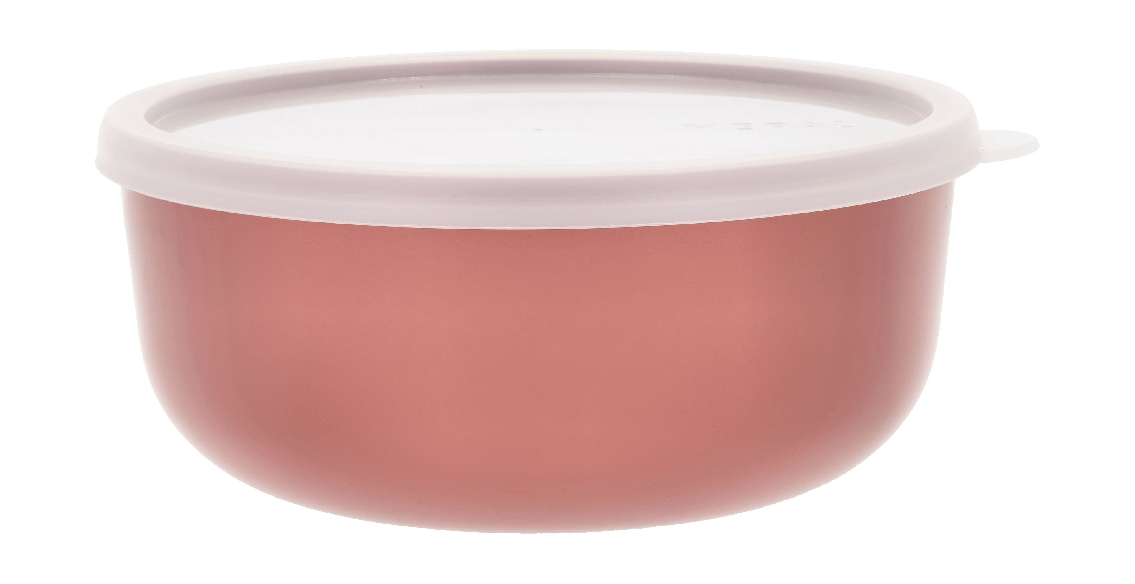 Mepal Lumina Bowl mit Deckel 1,5 l, lebendiger Mauve