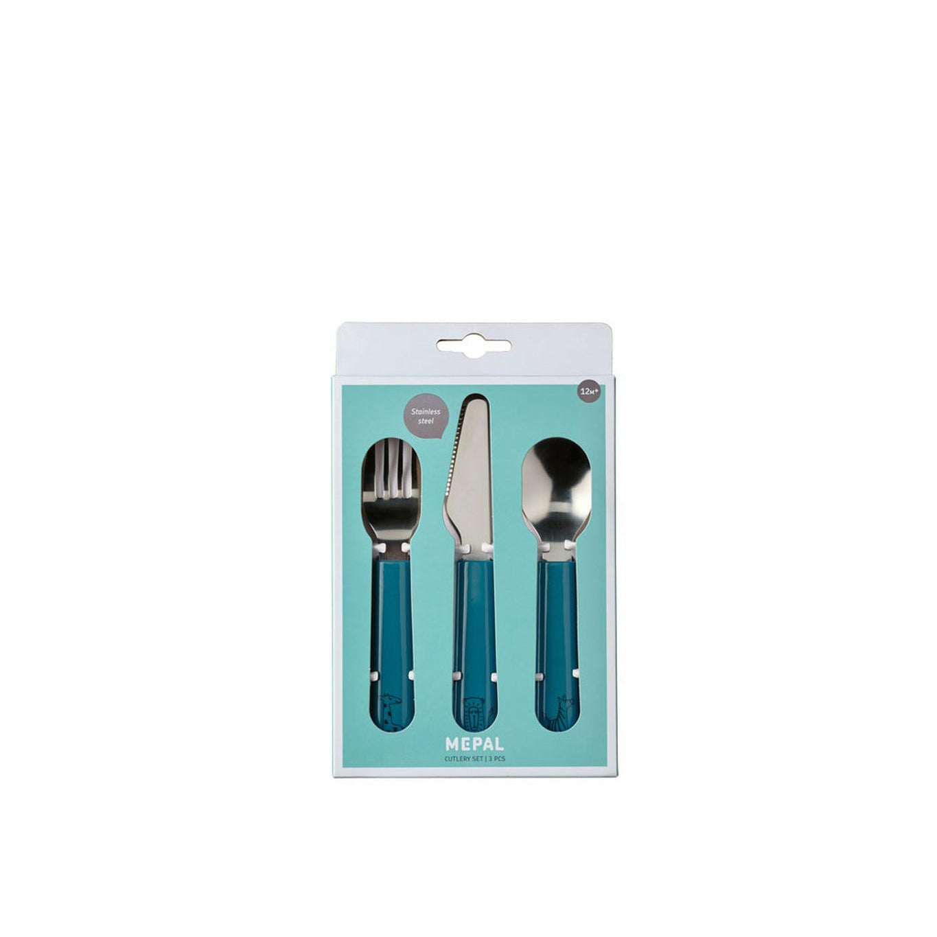 [product_category]-Mepal Mio Children's Cutlery Set 3 Pcs, Dark Blue-Mepal-8711269993478-13759-MEP-2