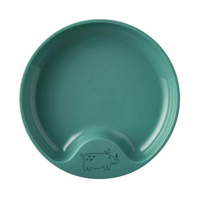 [product_category]-Mepal Mio Learning Plate, Turquoise-Mepal-8711269993553-13727-MEP-1