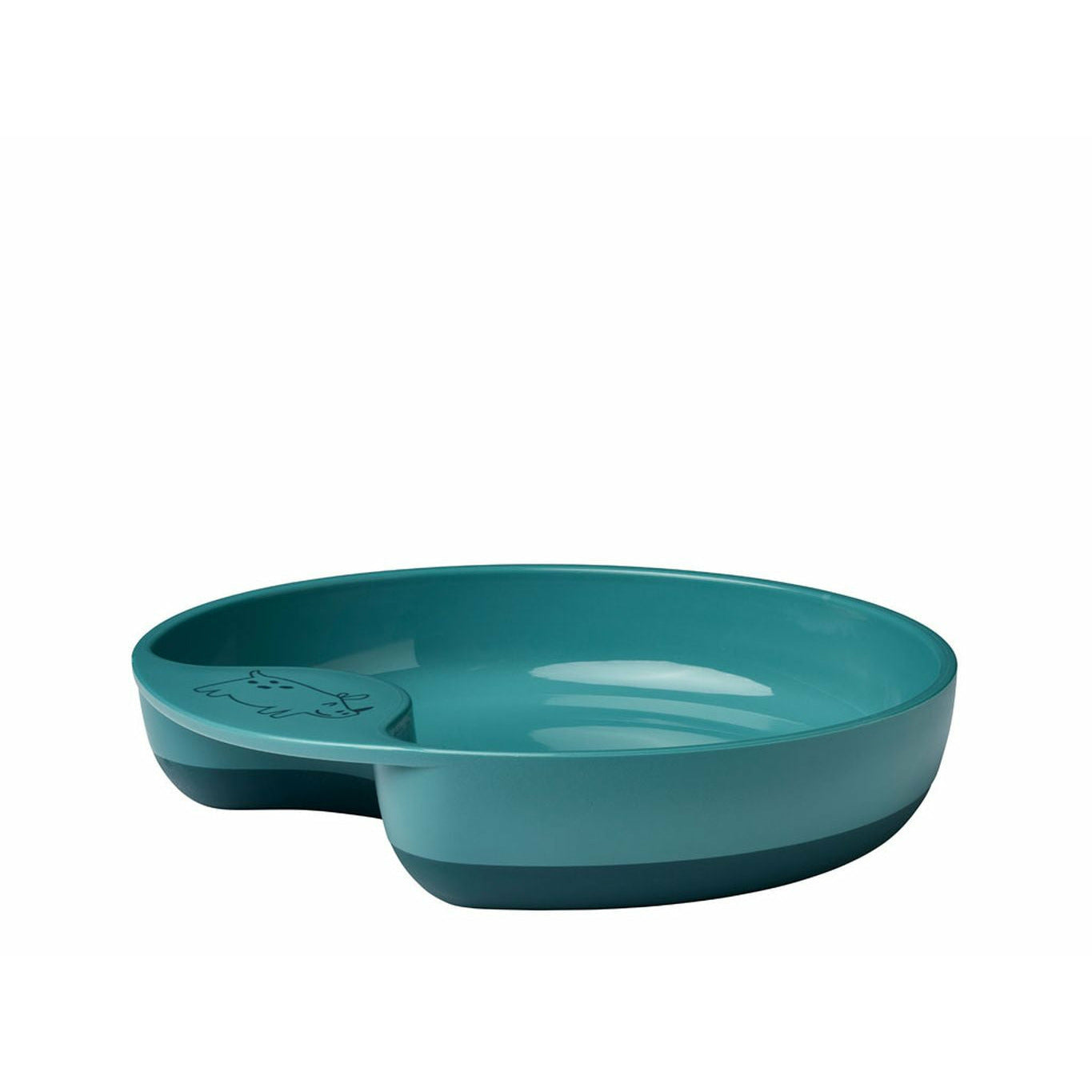 [product_category]-Mepal Mio Learning Plate, Turquoise-Mepal-8711269993553-13727-MEP-2