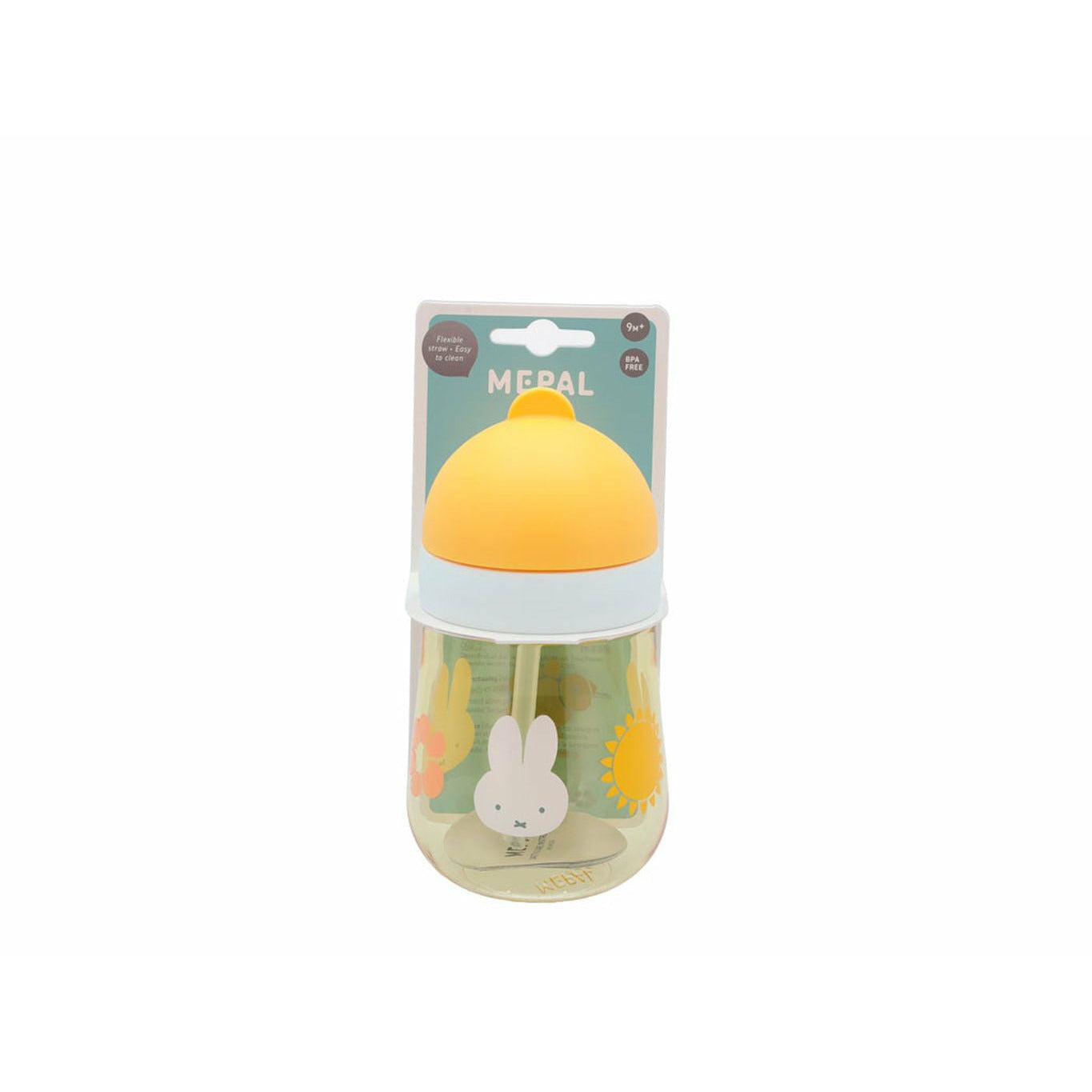 [product_category]-Mepal Mio Straw Cup 0,3 L, Yellow-Mepal-8711269993287-13781-MEP-2