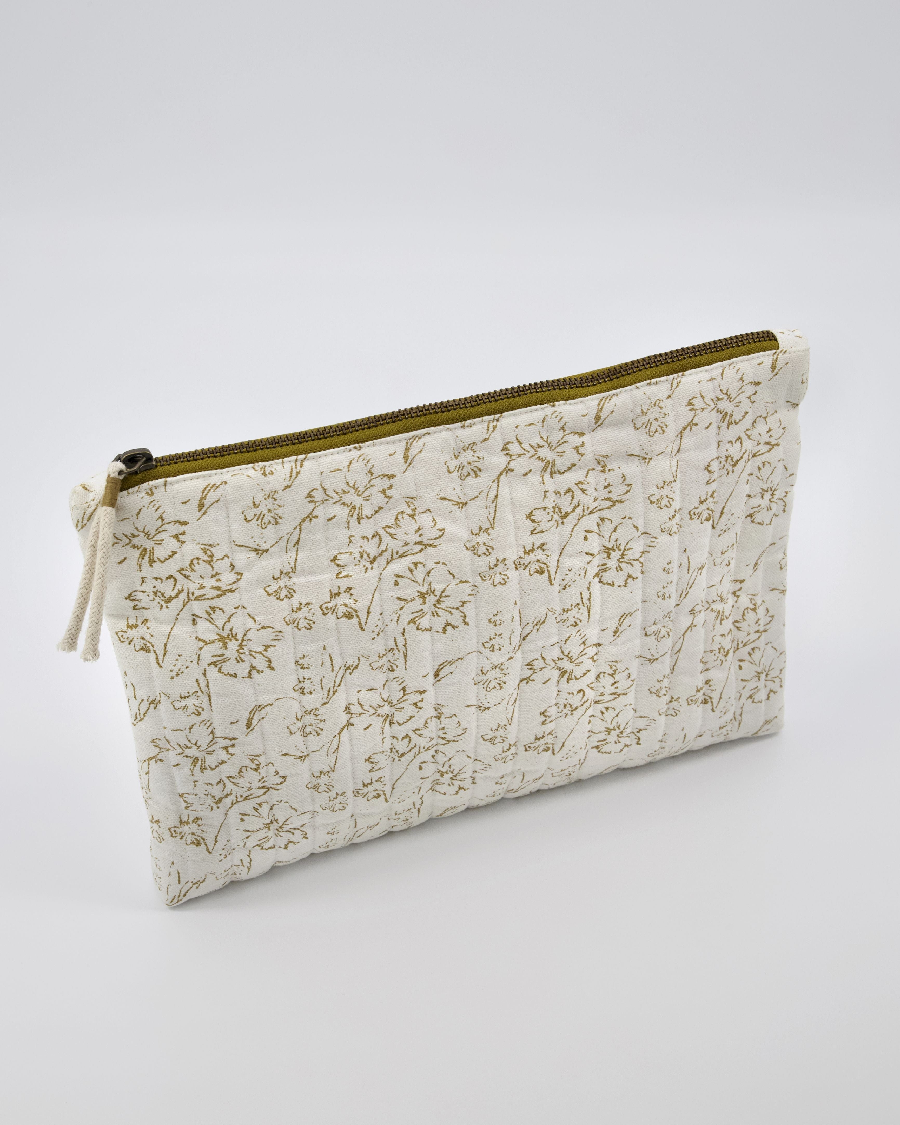 [product_category]-Meraki Cosmetic Bag 31x21 Cm, Cream And Mustard Yellow-Meraki-5707644779228-303530230-MER-2