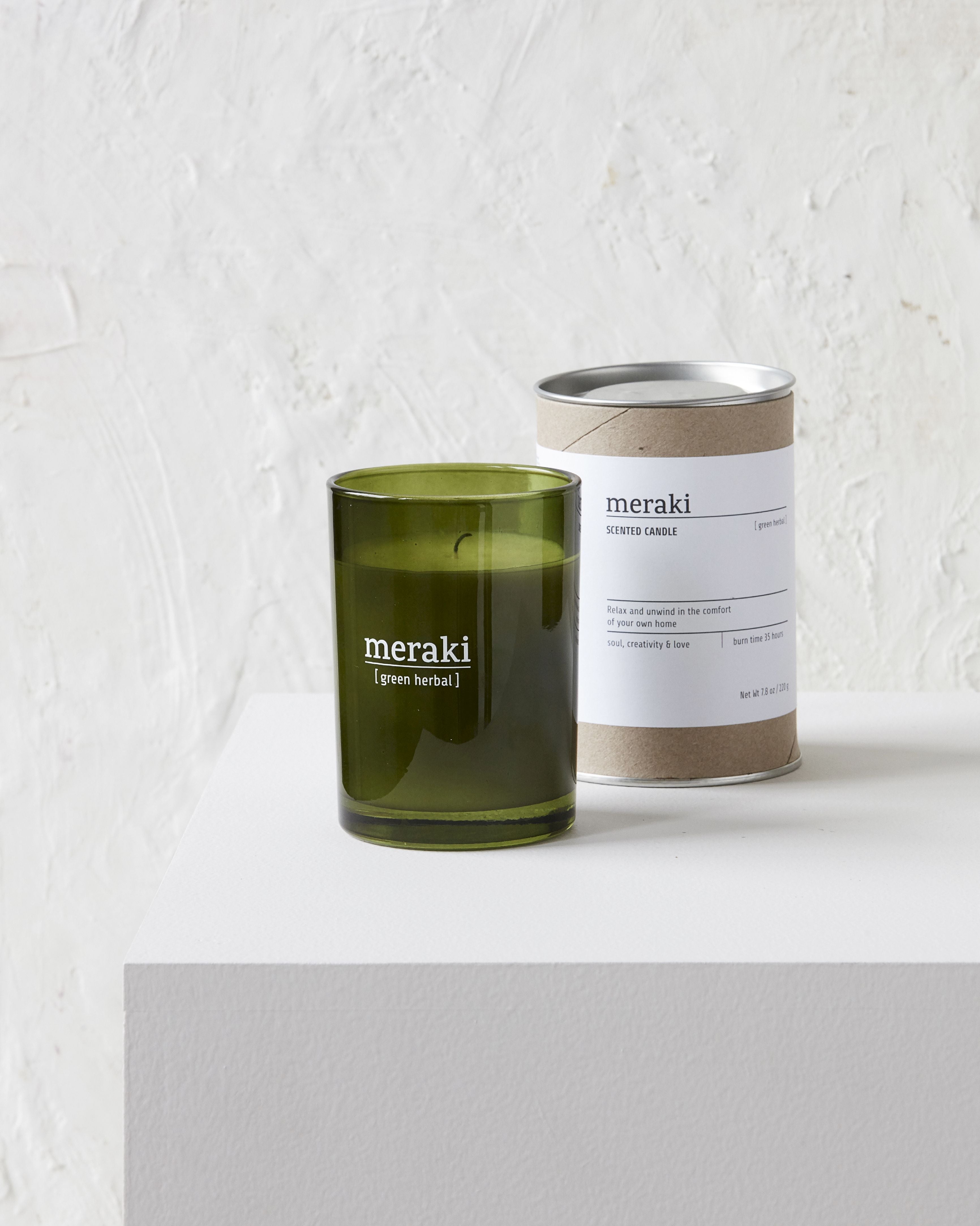 [product_category]-Meraki Scented Candle H10,5 Cm, Green Herbal-Meraki-5707644703339-308150054-MER-2