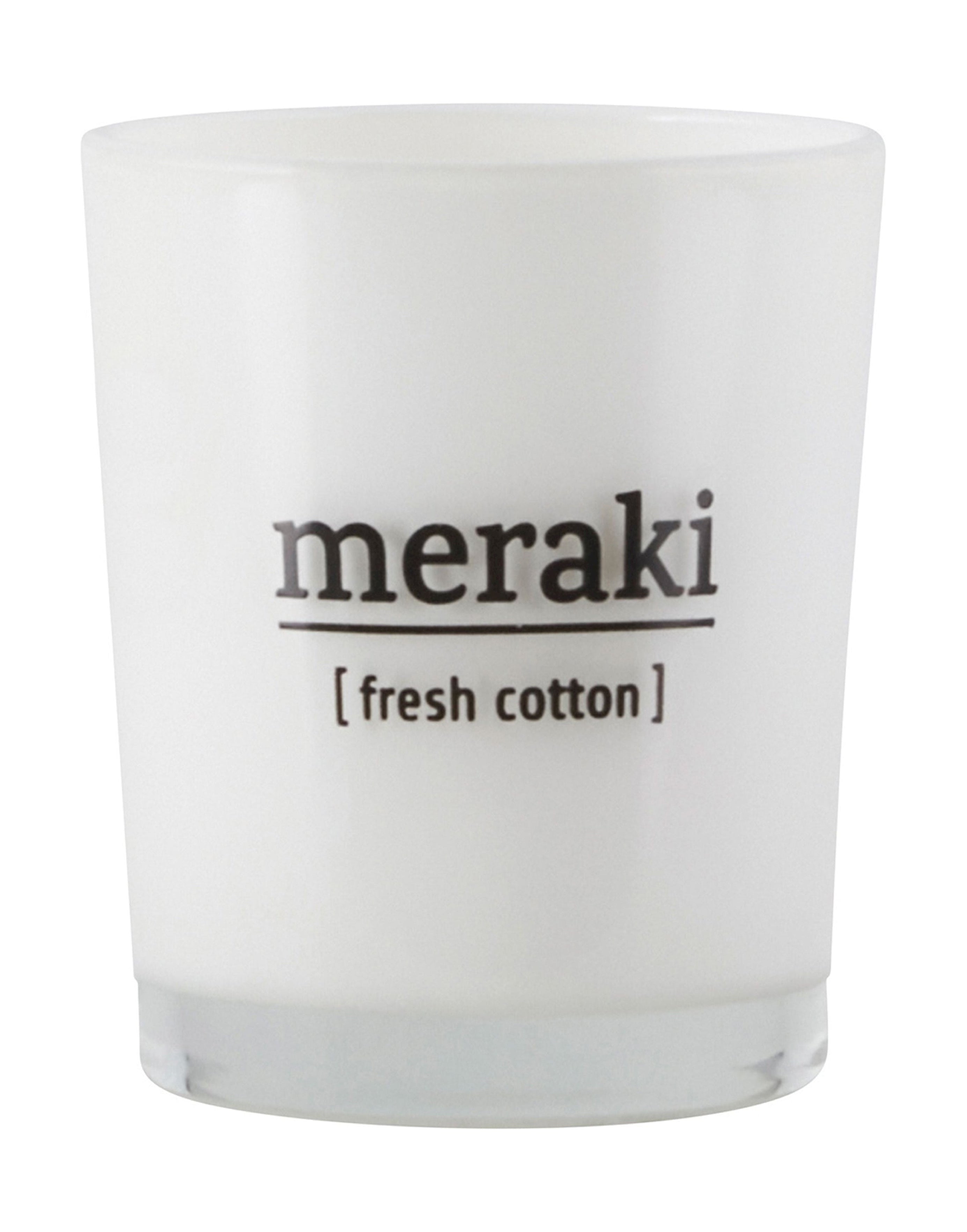 [product_category]-Meraki Scented Candle H6,7 Cm, Fresh Cotton-Meraki-5707644420892-308150020-MER-1