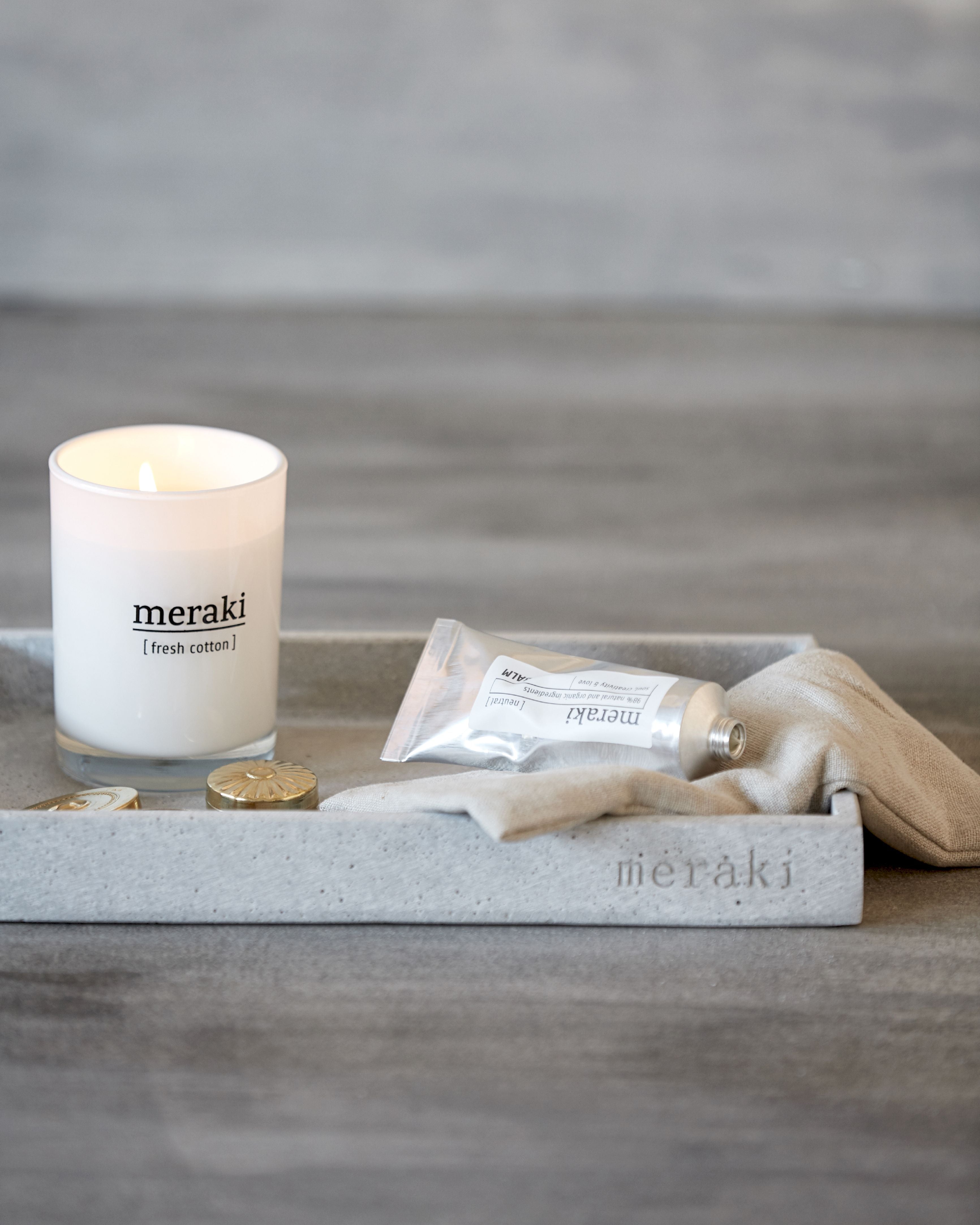 [product_category]-Meraki Scented Candle H6,7 Cm, Fresh Cotton-Meraki-5707644420892-308150020-MER-2