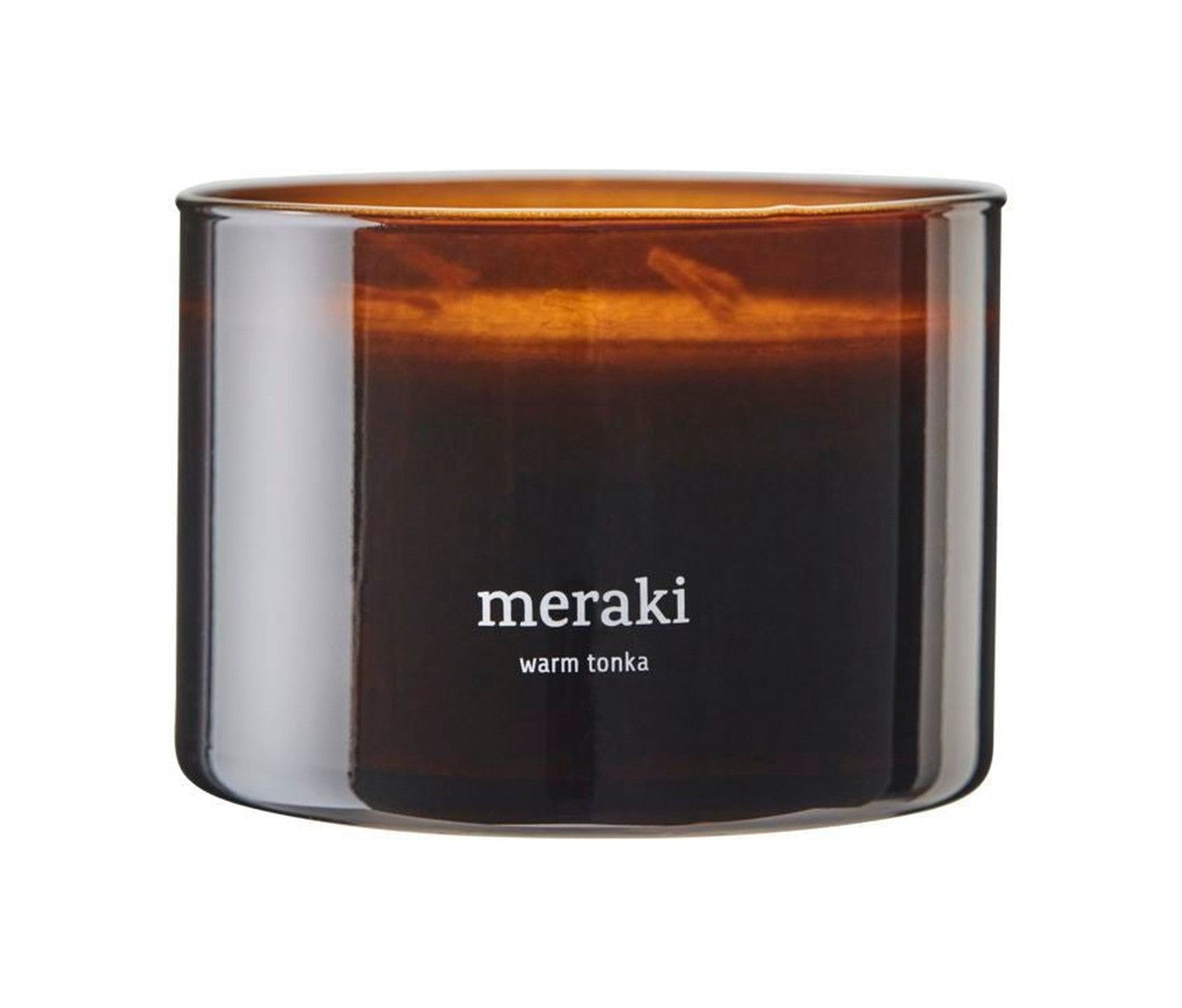 Bougie parfumée Meraki, Tonka chaud