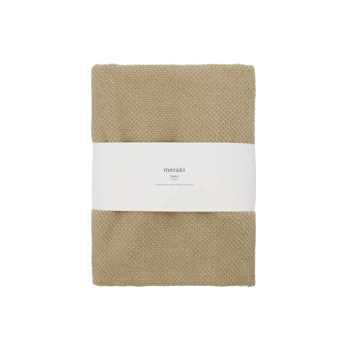 Meraki Towel solide 50x100 cm, safari