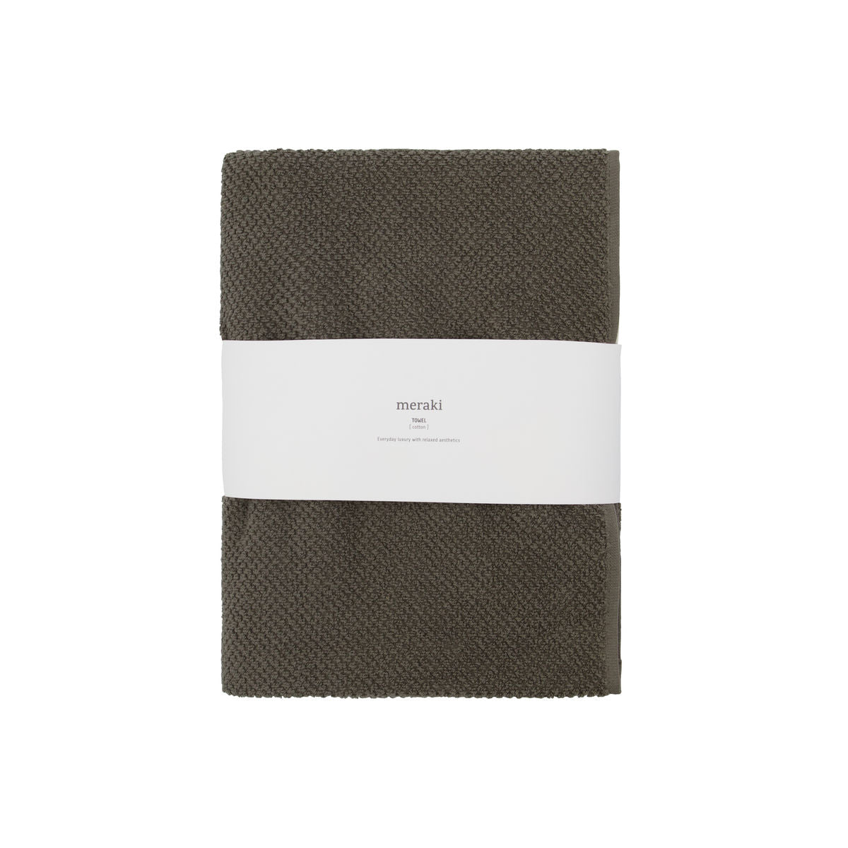 Meraki Towel solide 70x140 cm, armée