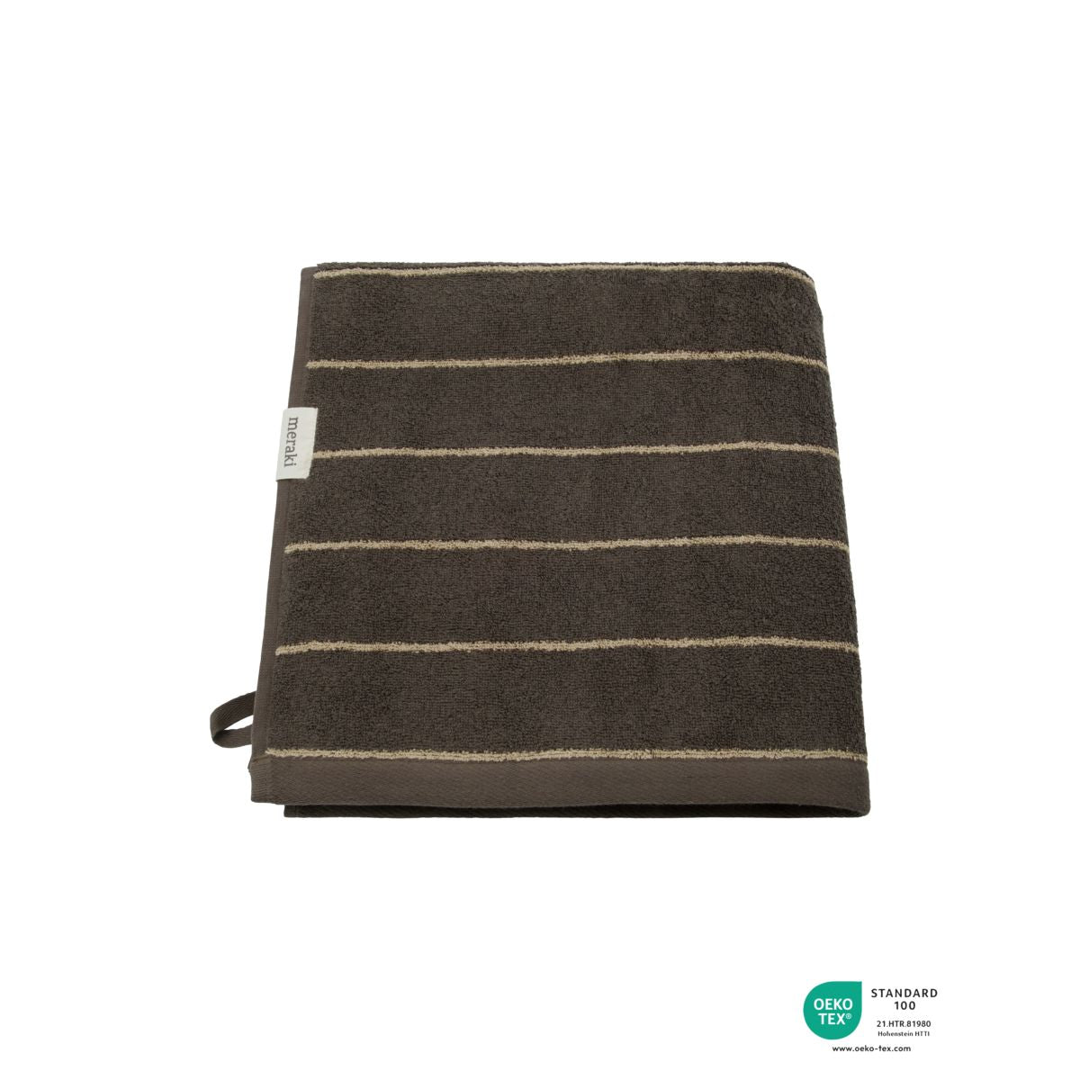 [product_category]-Meraki Towel Stripe 70x140 Cm, Army-Meraki-5707644859500-361321011-MER-1