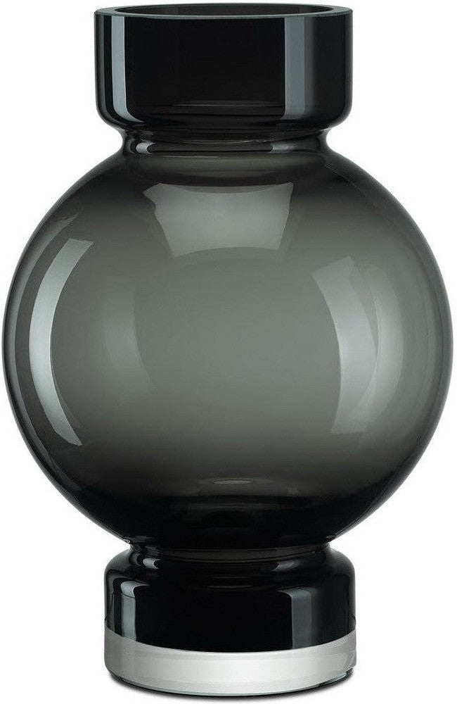 [product_category]-modern ball shaped luxury large vase ORU30GR-Harlequin Poplar-ORU30GR-1