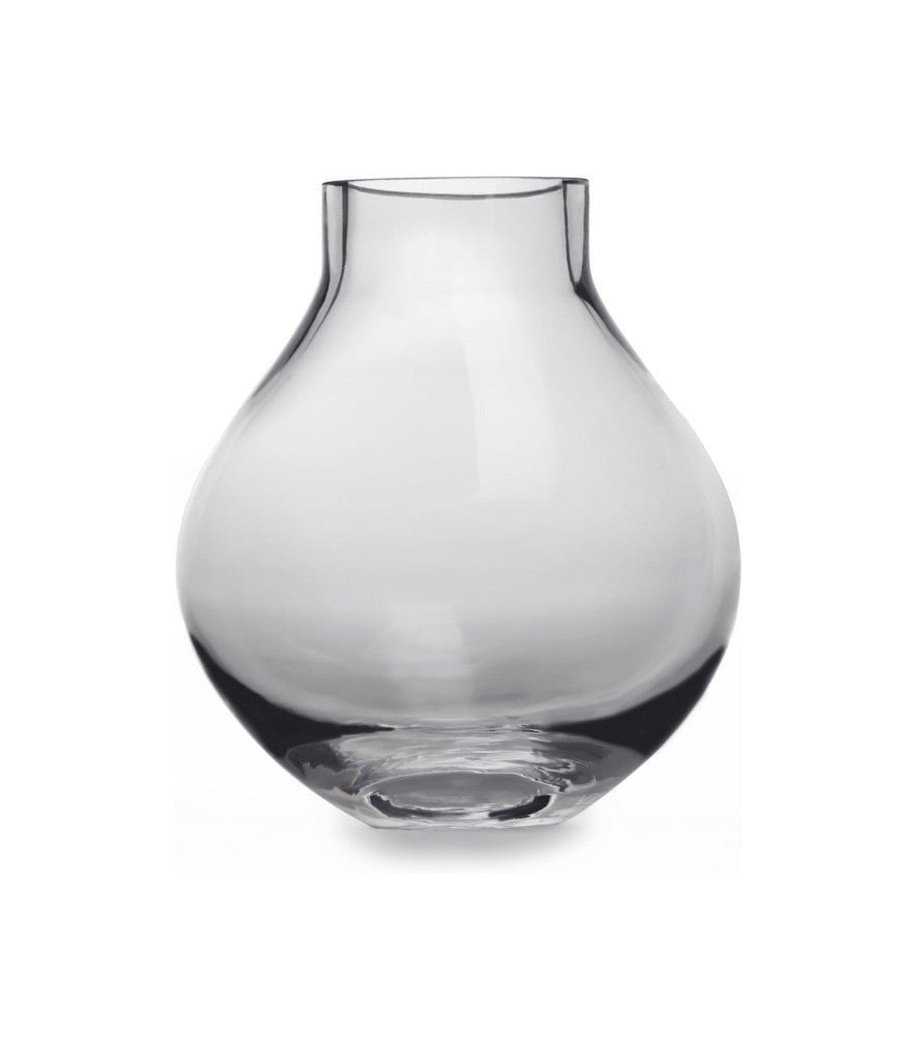 Vase en verre classique moderne en forme de bulbe, électroplate: Envie 18TR