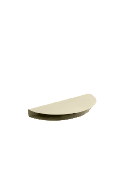 Moebe Half Moon Shelf 12x24 cm, arena