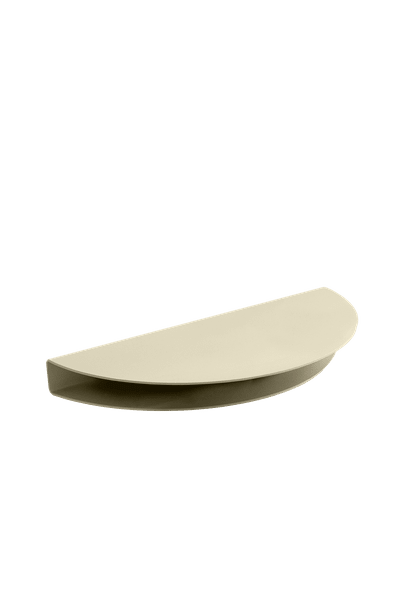 Moebe Half Moon Shelf 20x40 cm, arena