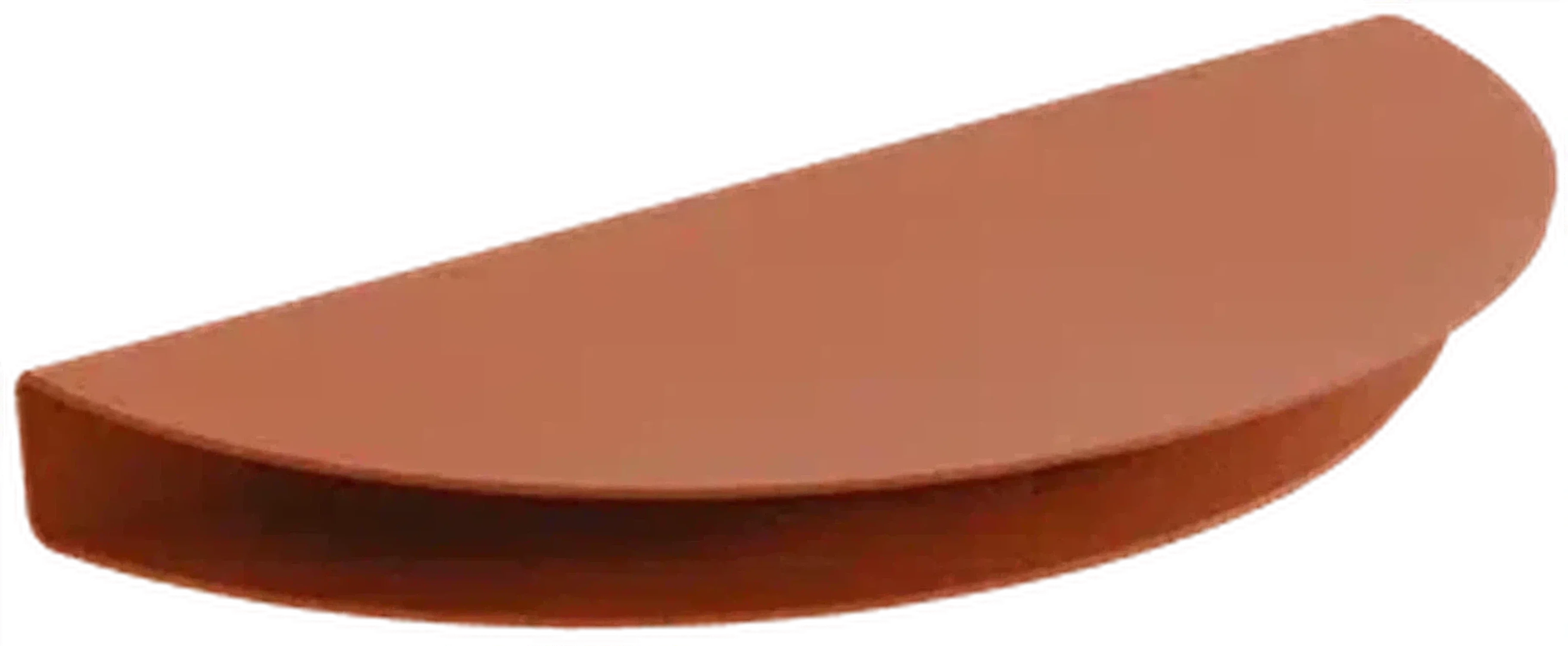 Moebe Half Moon Shelf 20X40 CM, Terracotta