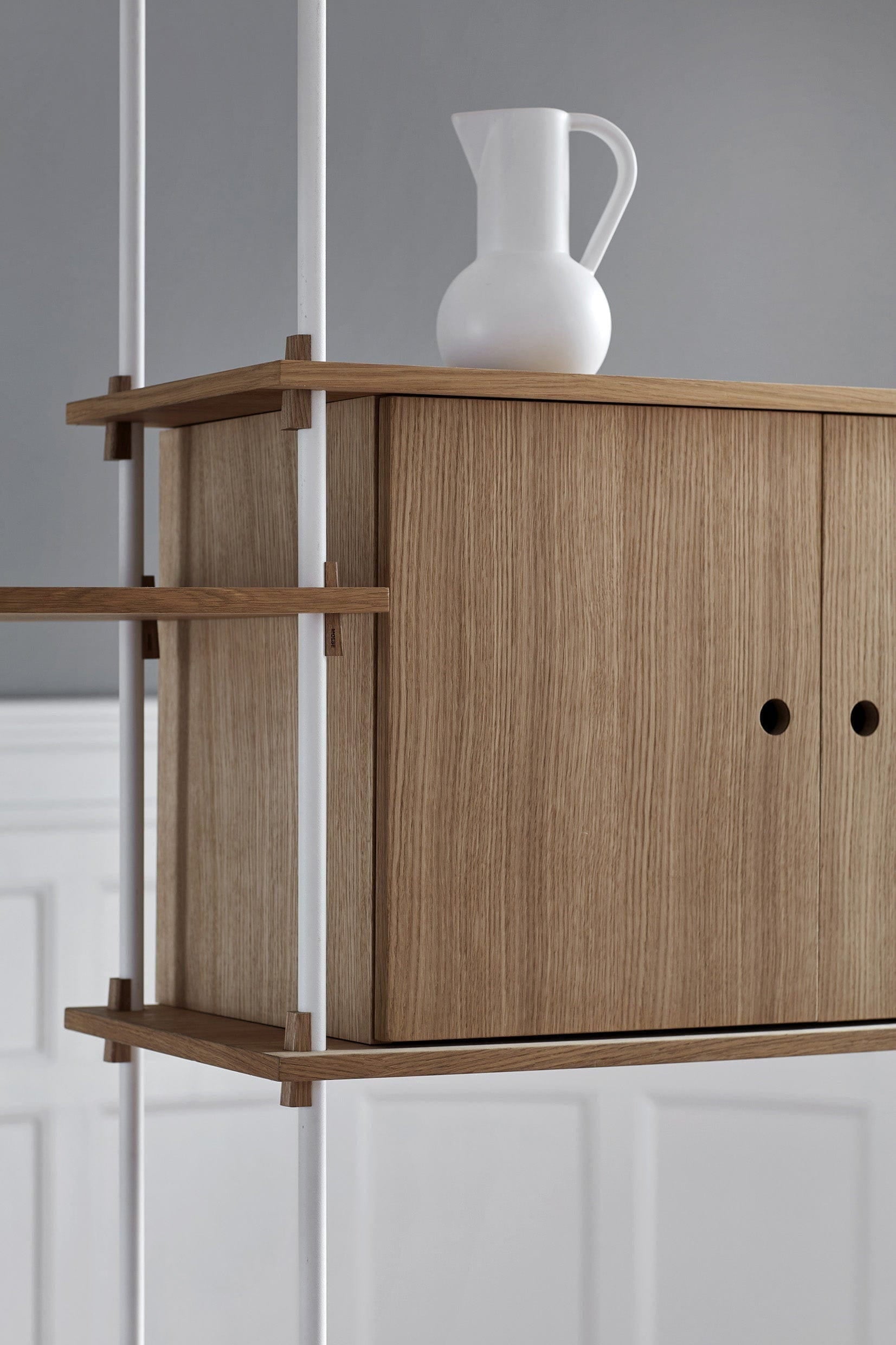 [product_category]-Moebe Shelving System S.255.2.C, Oak/White-Moebe-5713520008078-S.255.2.C.OA.WH-MOE-23