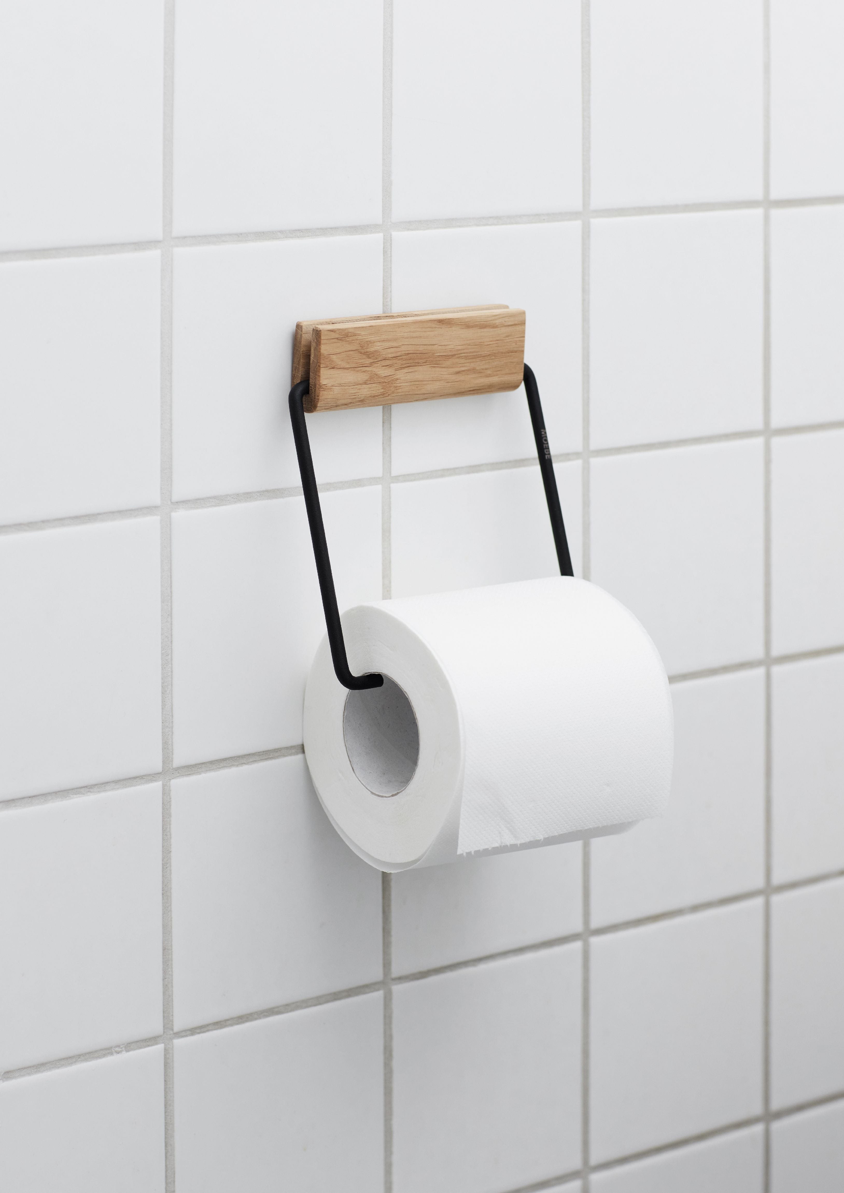 [product_category]-Moebe Toilet Paper Holder, Oak/Black-Moebe-5713520017025-TRHOBL-MOE-3