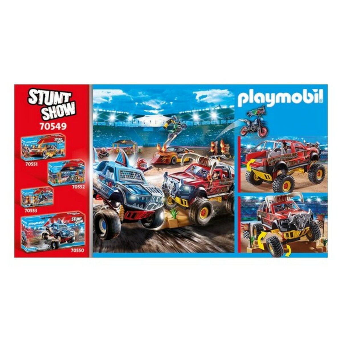 [product_category]-Monster Truck Horned Playmobil 70549 (57 pcs)-Playmobil-S7122830-10