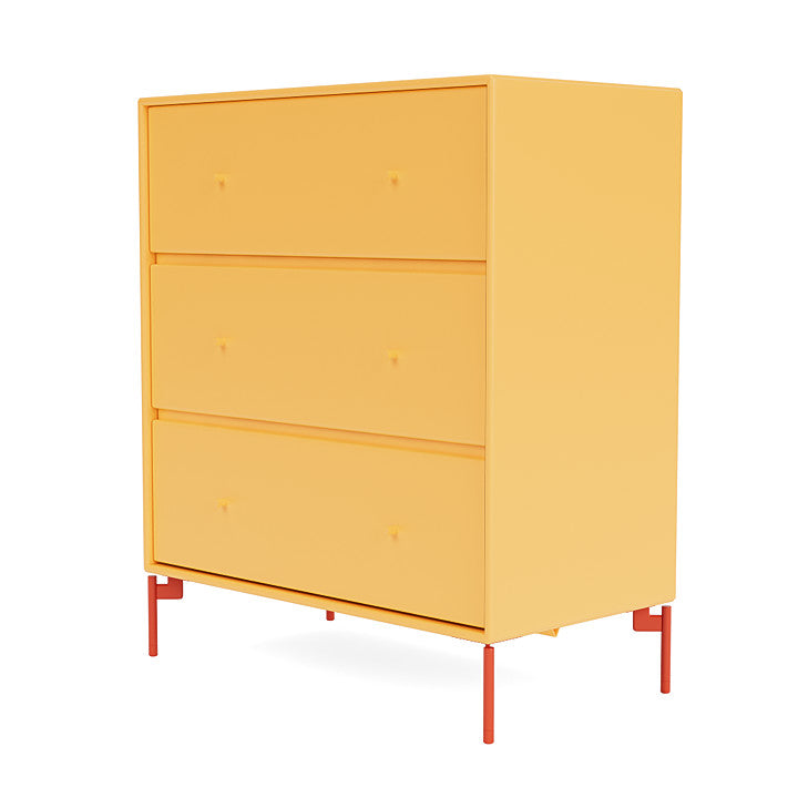 Montana Carry Dresser con piernas, Acacia/Rosehip