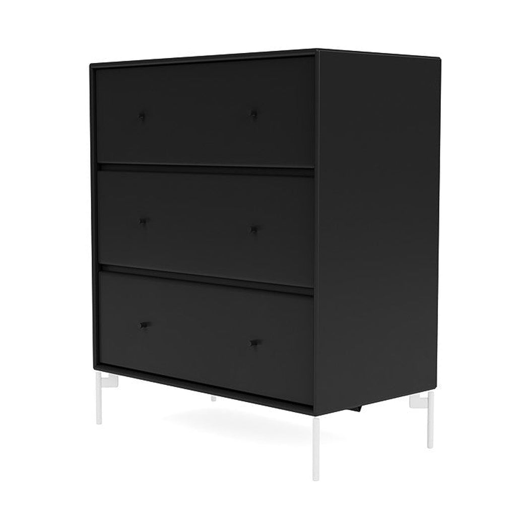 [product_category]-Montana Carry Dresser With Legs, Black/Snow White-Montana Furniture-5714322377300-000CARRY-05-02-MON-1