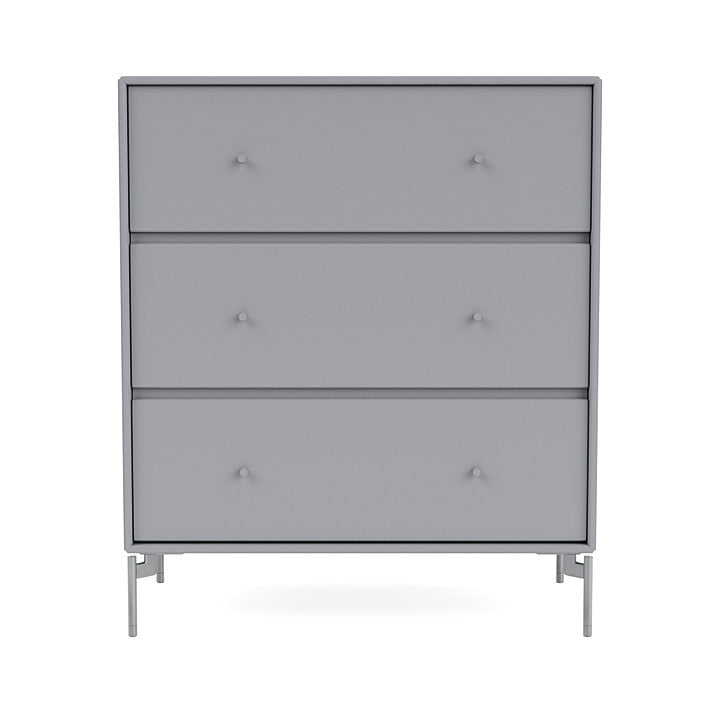 [product_category]-Montana Carry Dresser With Legs, Graphic/Matt Chrome-Montana Furniture-5714322377379-000CARRY-100-01-MON-2