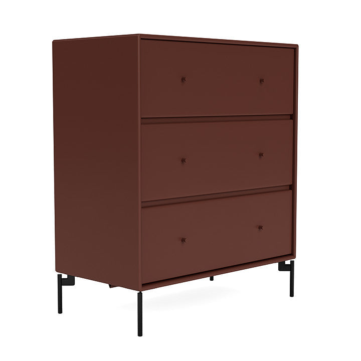 [product_category]-Montana Carry Dresser With Legs, Masala/Black-Montana Furniture-5714322378727-000CARRY-155-03-MON-3