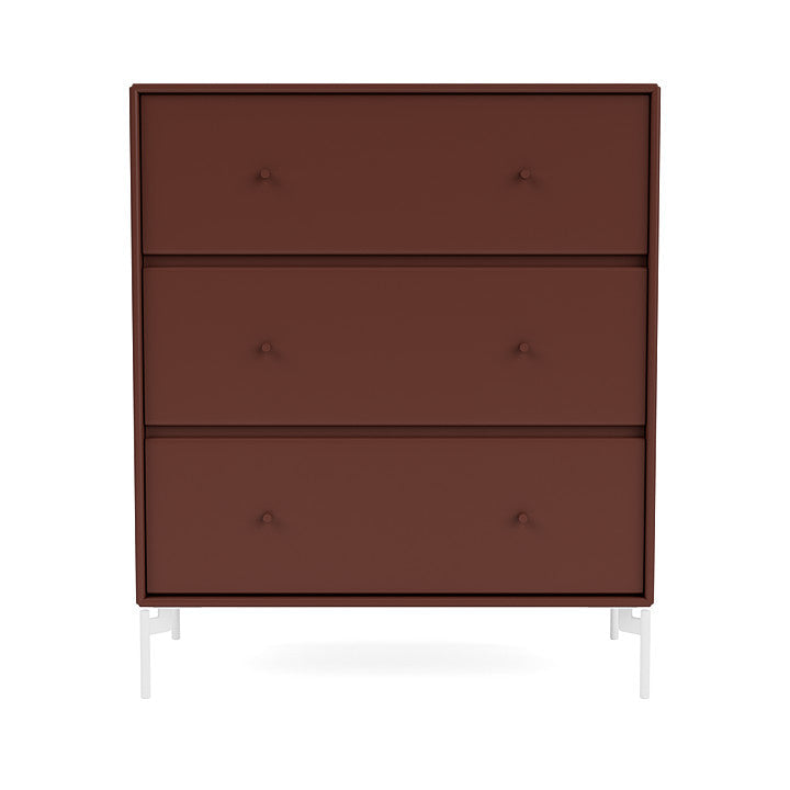 [product_category]-Montana Carry Dresser With Legs, Masala/Snow White-Montana Furniture-5714322378710-000CARRY-155-02-MON-2