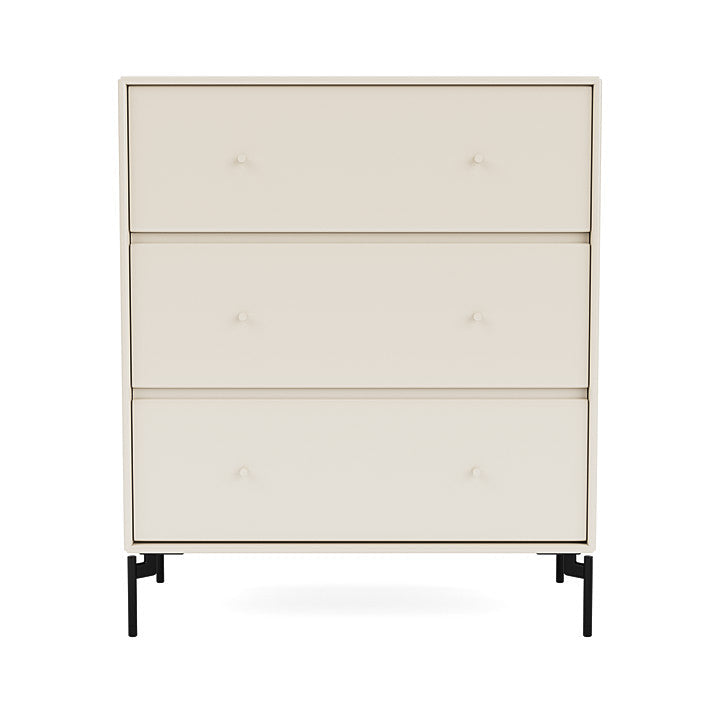 [product_category]-Montana Carry Dresser With Legs, Oat/Black-Montana Furniture-5714322378963-000CARRY-158-03-MON-2