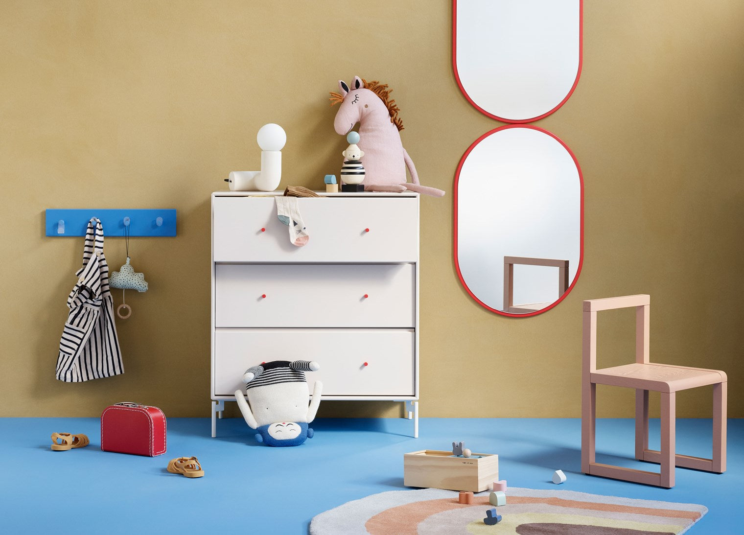 [product_category]-Montana Carry Dresser With Legs, Ruby/Rosehip-Montana Furniture-5715288344368-000CARRY-167-11-MON-5