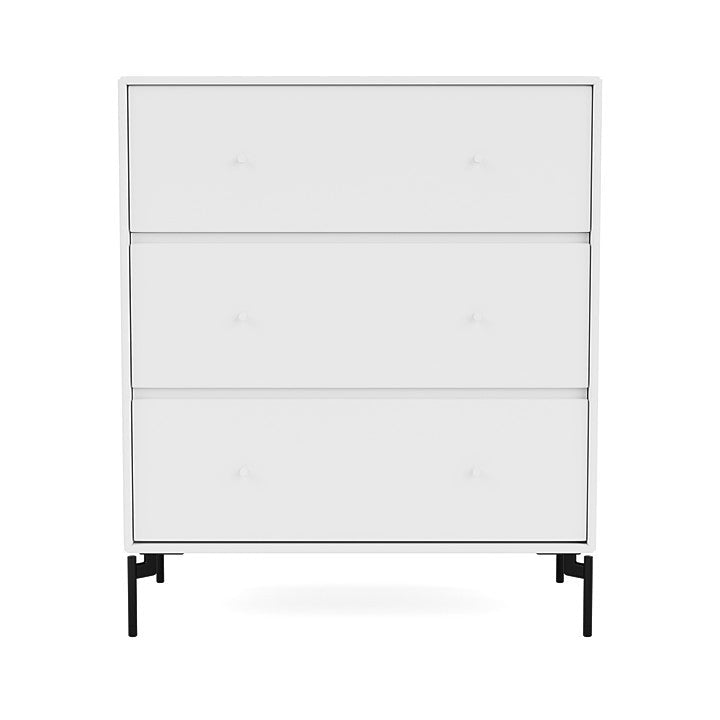 [product_category]-Montana Carry Dresser With Legs, Snow White/Black-Montana Furniture-5714322379748-000CARRY-38-03-MON-2