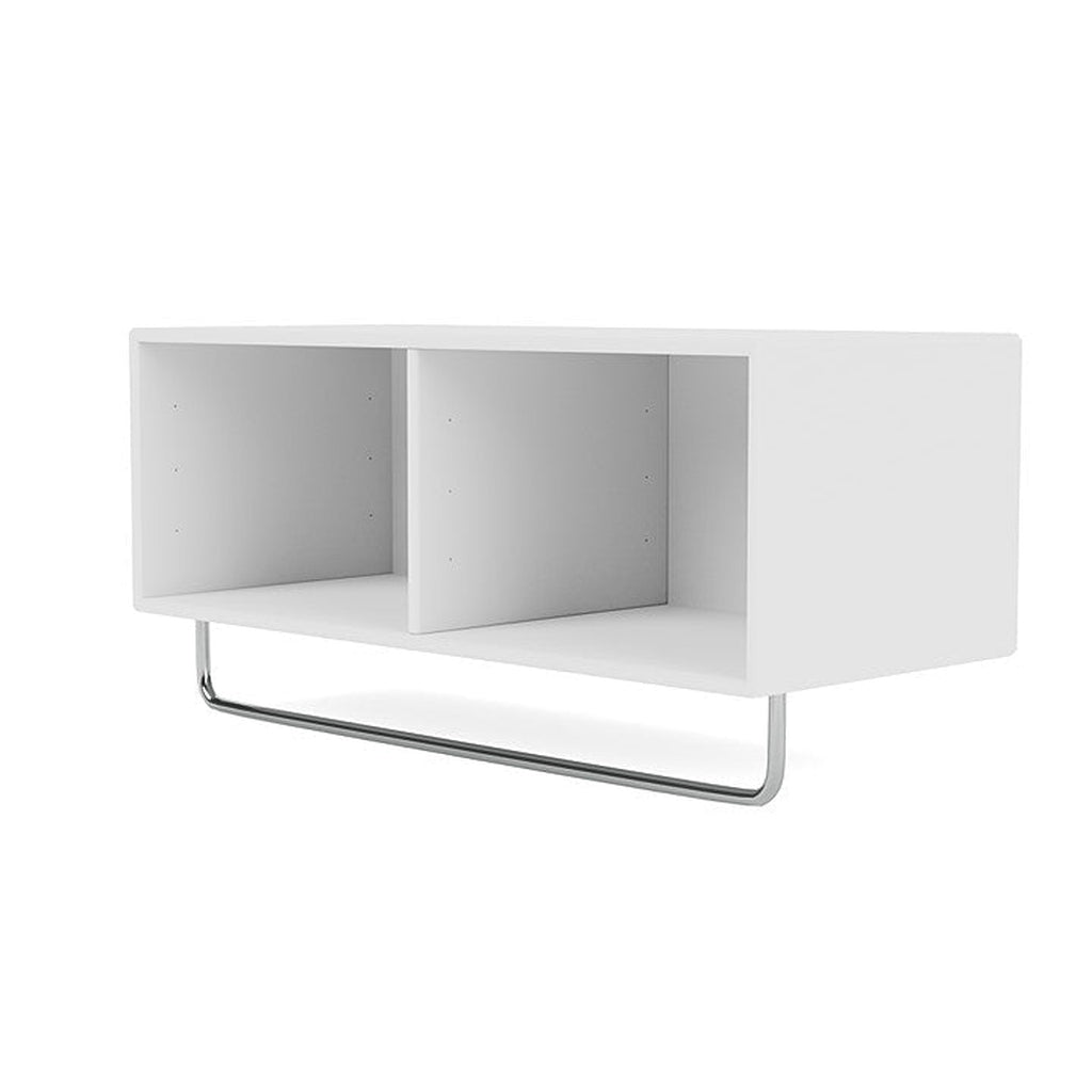 [product_category]-Montana Coat Shelf With Clothes Rack, New White-Montana Furniture-5714322011075-0000COAT-101-04-MON-1