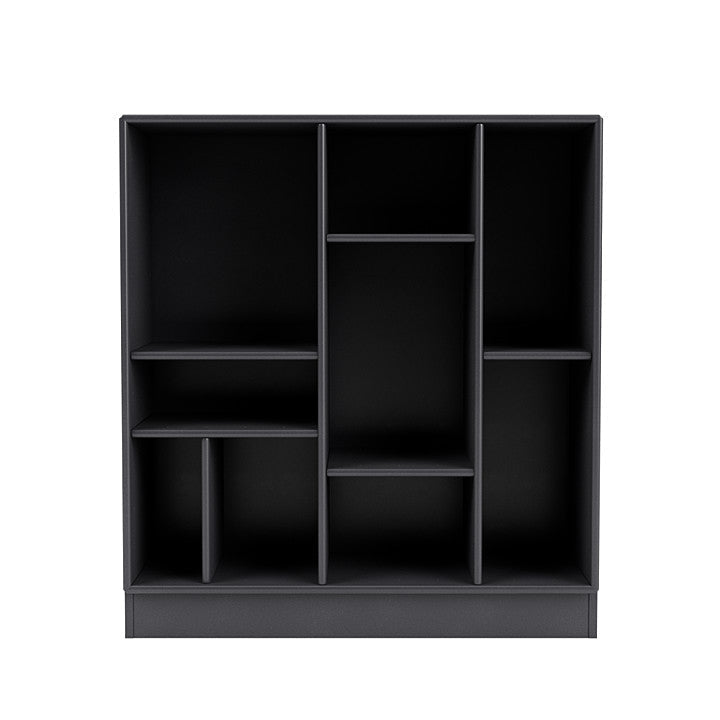 [product_category]-Montana Compile Decorative Shelf With 7 Cm Plinth, Carbon Black-Montana Furniture-5714322599115-0COMPILE-36-07-MON-2