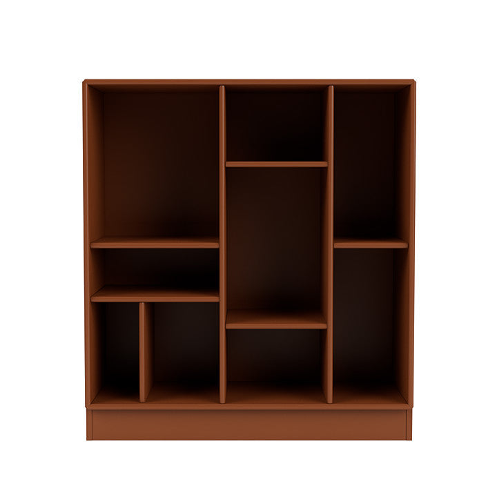 [product_category]-Montana Compile Decorative Shelf With 7 Cm Plinth, Hazelnut Brown-Montana Furniture-5714322597630-0COMPILE-146-07-MON-2
