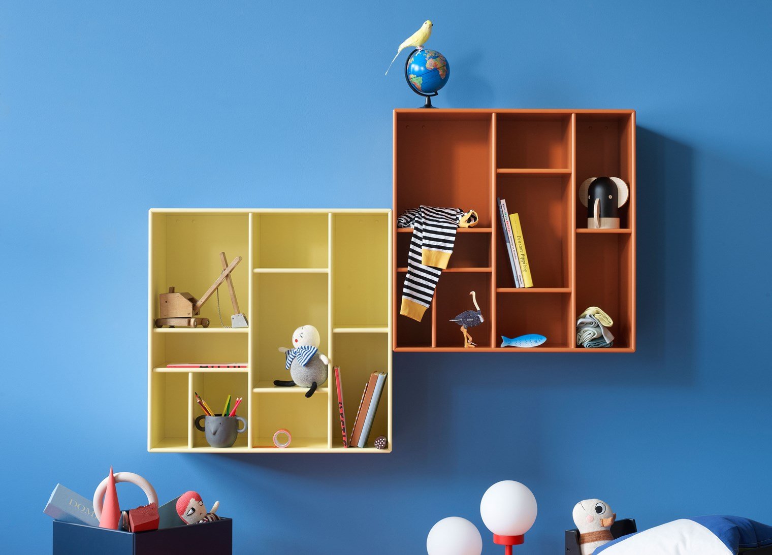 [product_category]-Montana Compile Decorative Shelf With 7 Cm Plinth, Hazelnut Brown-Montana Furniture-5714322597630-0COMPILE-146-07-MON-6
