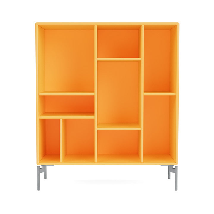 [product_category]-Montana Compile Decorative Shelf With Legs, Acacia/Matt Chrome-Montana Furniture-5715288344528-0COMPILE-166-01-MON-2