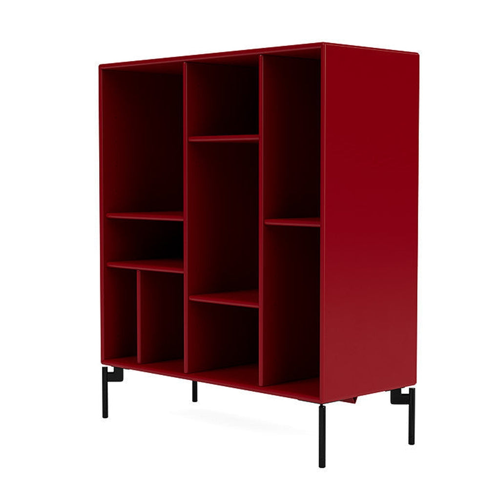 [product_category]-Montana Compile Decorative Shelf With Legs, Beetroot/Black-Montana Furniture-5714322598910-0COMPILE-165-03-MON-1