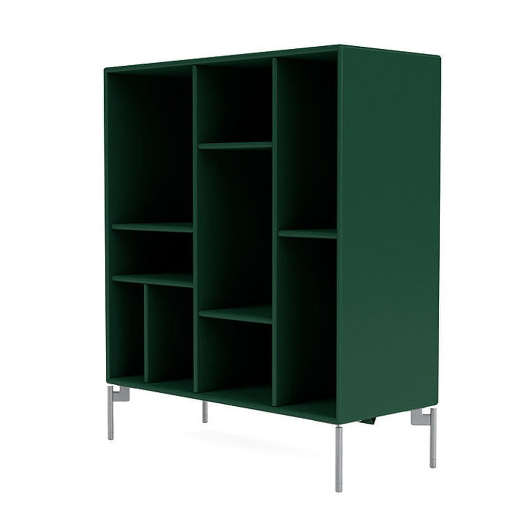 [product_category]-Montana Compile Decorative Shelf With Legs, Pine/Matt Chrome-Montana Furniture-5714322596879-0COMPILE-136-01-MON-1